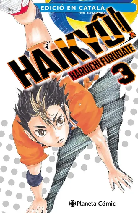 Manga Haikyuu Vol.3 en Catalán