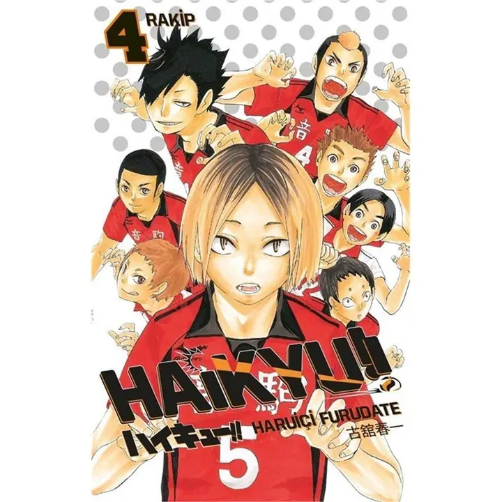 Manga Haikyuu Vol.4 en Turco
