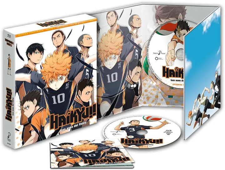 Haikyuu Los Ases del Vóley T1 Parte 2 — Edición Coleccionista [Blu-ray]