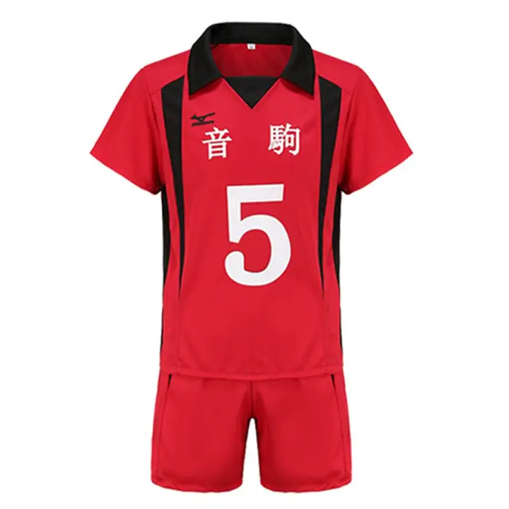 Zhongkaihua — Disfraz de cosplay de Haikyuu, sudadera casual de manga corta, uniforme escolar, ropa 