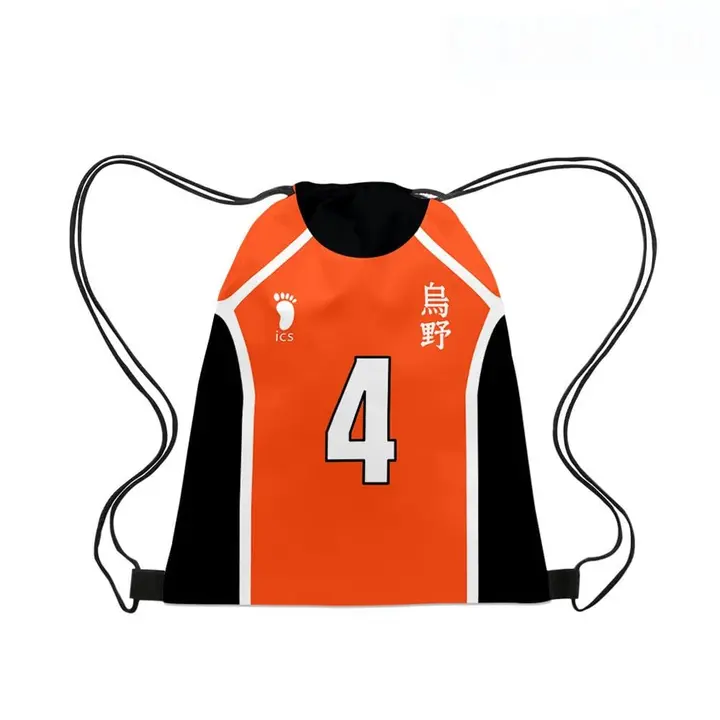 Roffatide — Anime Bolsa de la cuerda Oxford Drawstring Backpack Bolsa de la cuerda Sports Basketball