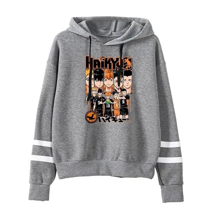 LKY STAR — Merch Sudaderas con Capucha Impresión Sweatshirt Langarm para Niños Niñas Hinata Shoyo Hi