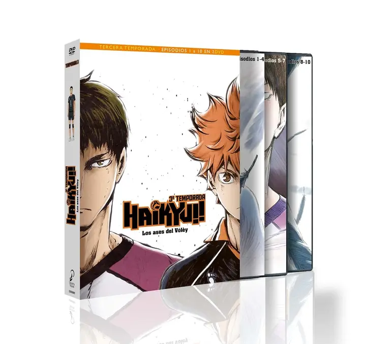 Haikyuu Temporada 3 en DVD