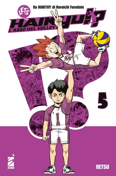 Manga Haikyuu Vol.5 en Italiano