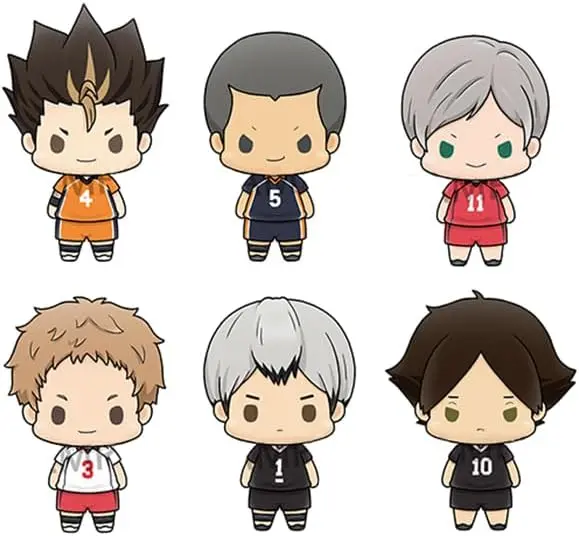 MegaHouse Chokorin Mascot Haikyuu!! Vol. 3 — Set Completo 6 Figuras