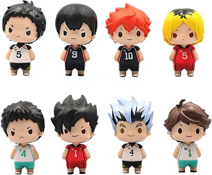 Figura Haikyuu Elenco Completo (8 figuras) — Xinchangda