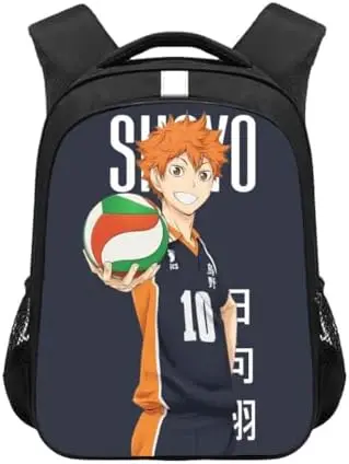 Mochila Escolar Haikyuu Hinata Shoyo Retrato "SHOYO"