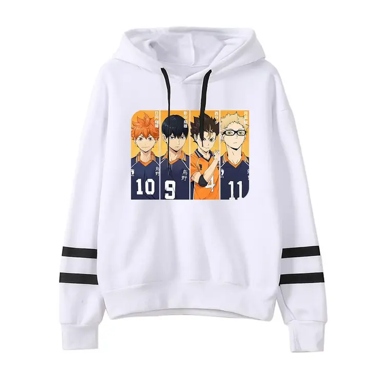 LKY STAR — Merch Sudaderas con Capucha Impresión Sweatshirt Langarm para Niños Niñas Hinata Shoyo Hi