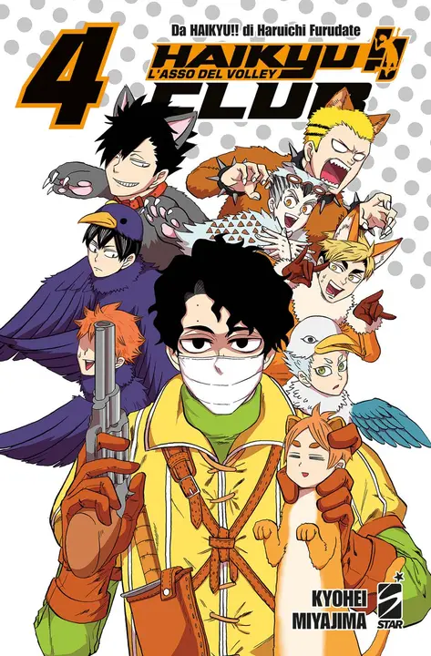 Manga Haikyuu Vol.4 en Italiano