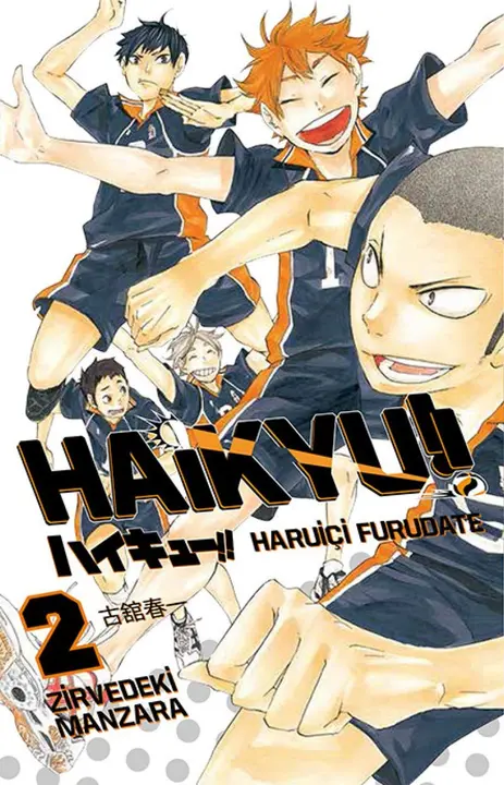Manga Haikyuu Vol.2 en Turco