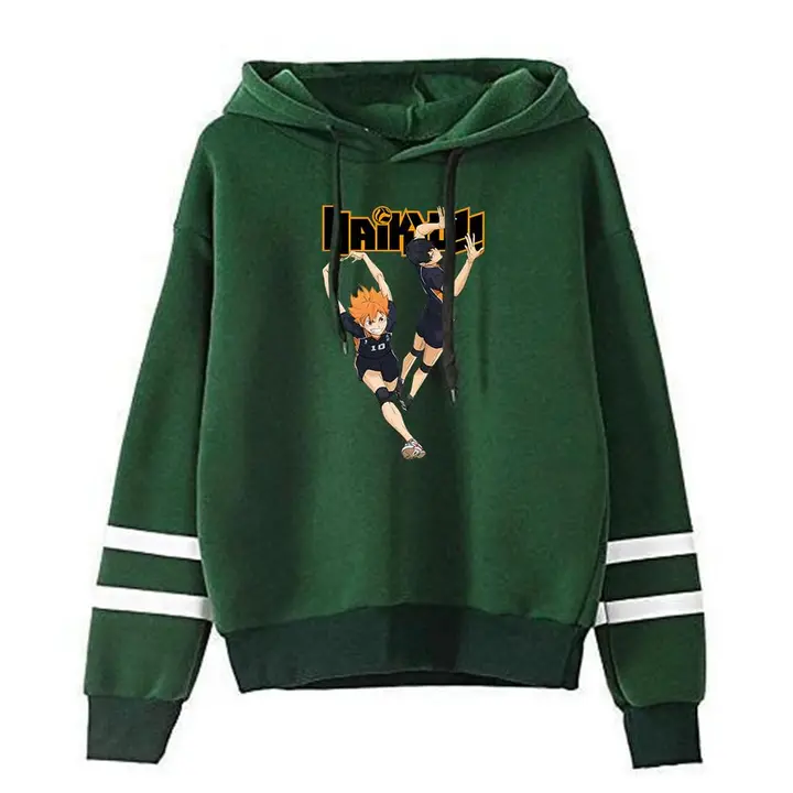 LKY STAR — Merch Sudaderas con Capucha Impresión Sweatshirt Langarm para Niños Niñas Hinata Shoyo Hi