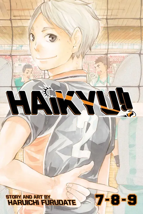 Pack Manga Haikyuu Tomos 7-9 en Inglés