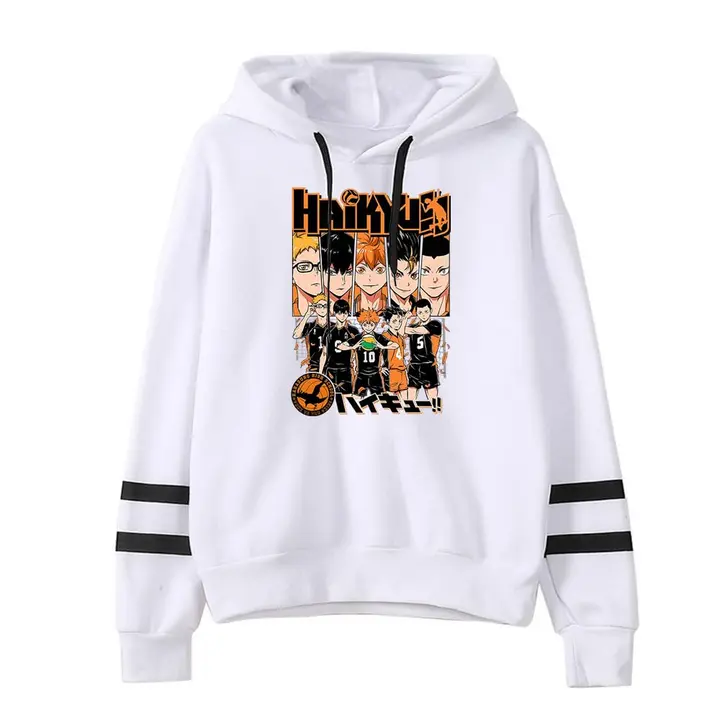 LKY STAR — Merch Sudaderas con Capucha Impresión Sweatshirt Langarm para Niños Niñas Hinata Shoyo Hi