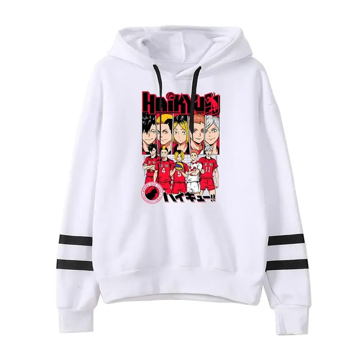 LKY STAR — Merch Sudaderas con Capucha Impresión Sweatshirt Langarm para Niños Niñas Hinata Shoyo Hi