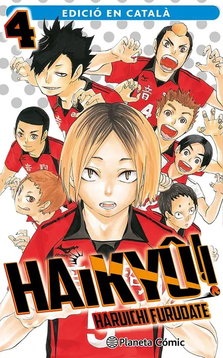 Manga Haikyuu Vol.4 en Catalán