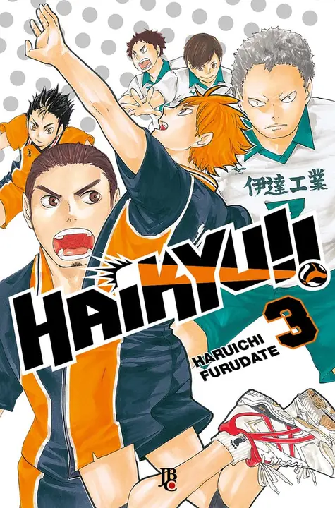 Manga Haikyuu Vol.3 en Portugués brasileño