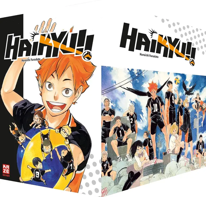 Caja Coleccionable Manga Haikyuu Alemán (Tomos 1-10)